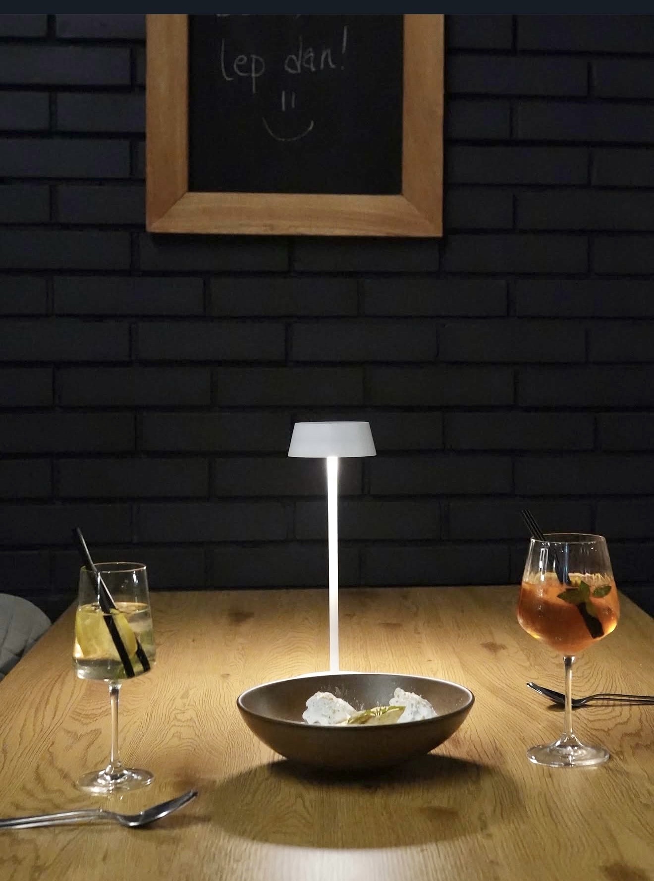 Prijeten večerni ambient v Gostilni Križan